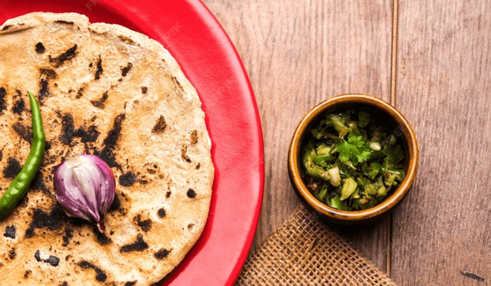 Vegetable Roti