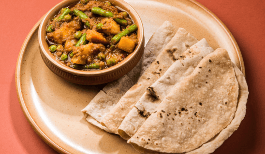 Millet Onion Chapati
